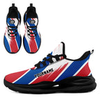 Custom South Korea 2026 World Cup Sneakers DIY Country Flag Running Shoes Lightweight Sport Shoes Gift for Football Fans Personalized Team Name and Logo FN079-F009131-5
