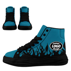 Custom Black Green Jacksonville Firesoul Shoes Personalized Sneaker FN039-D020272-16