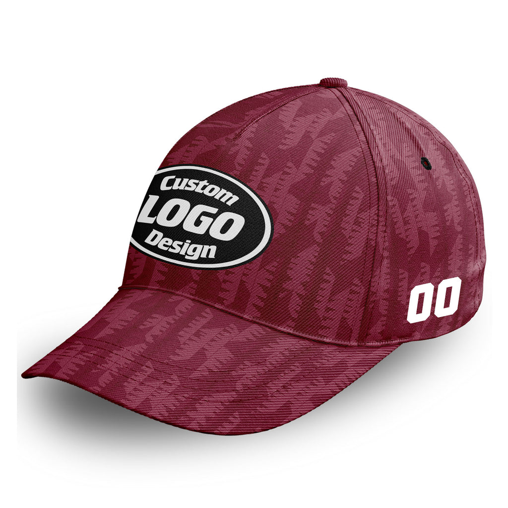 Personalized 2026 Qatar Soccer Fan Hat - Add Your Name & Design Custom 2026 Football Tournament Hat YW061-F025143-4