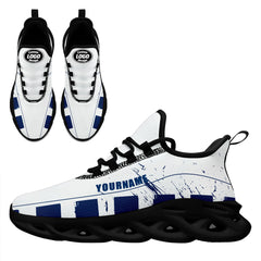 Custom Blue White Indianapolis MaxSoul Shoes and Hat Combo Offer Personalized Combo ZH-D020264-14