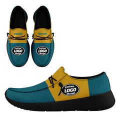 Custom Jacksonville Green Yellow Shoes Personalized Sneaker FN018-D020278-16