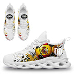 Custom Spain 2026 World Cup Sneakers DIY Country Flag Running Shoes Lightweight Sport Shoes Gift for Football Fans Personalized Team Name and Logo FN003-F025036-4
