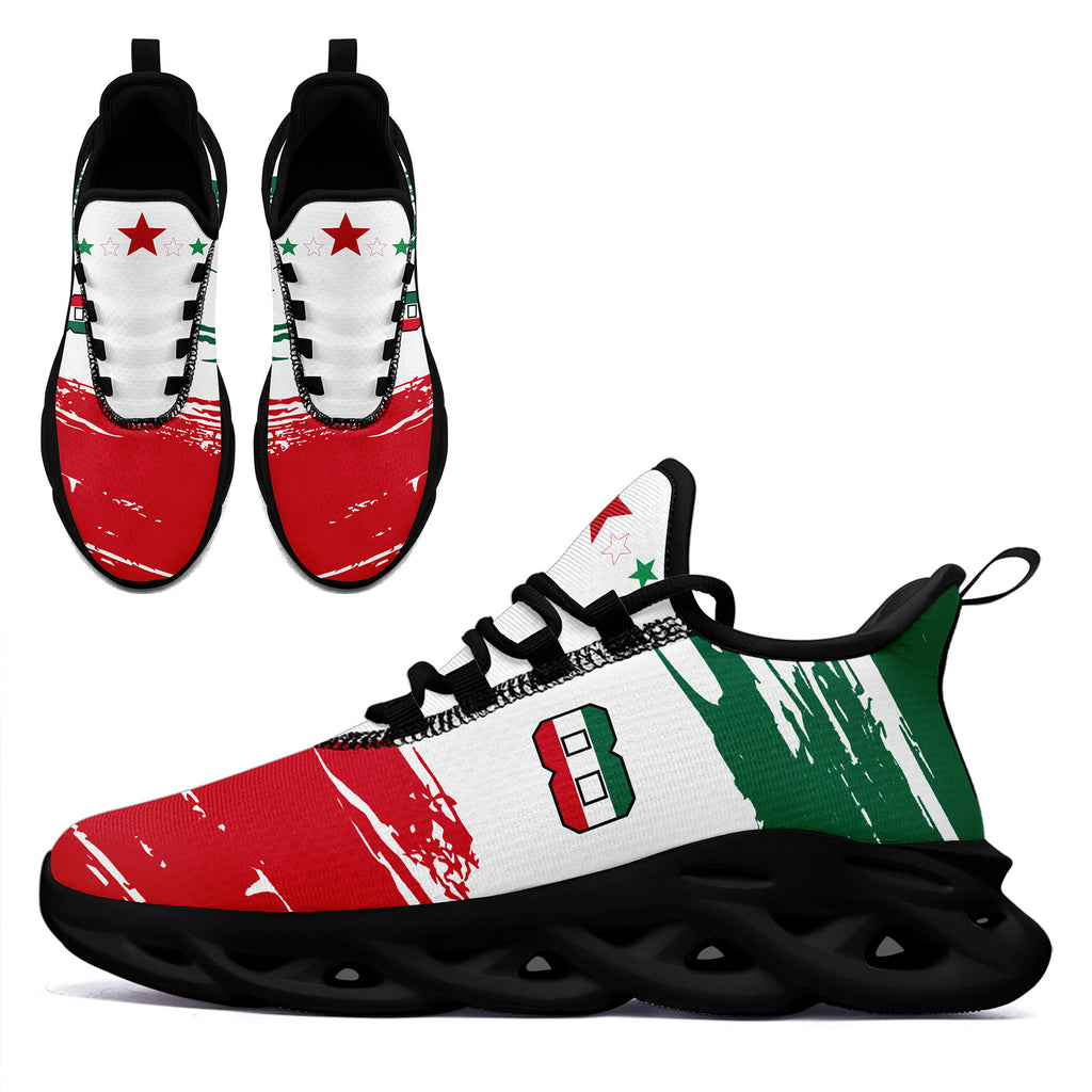 Custom 2026 World Cup Mexico Sneakers DIY Country Flag Running Shoes Lightweight Sport Shoes Gift for Football Fans Personalized Team Name and Logo FN003-F023078-3