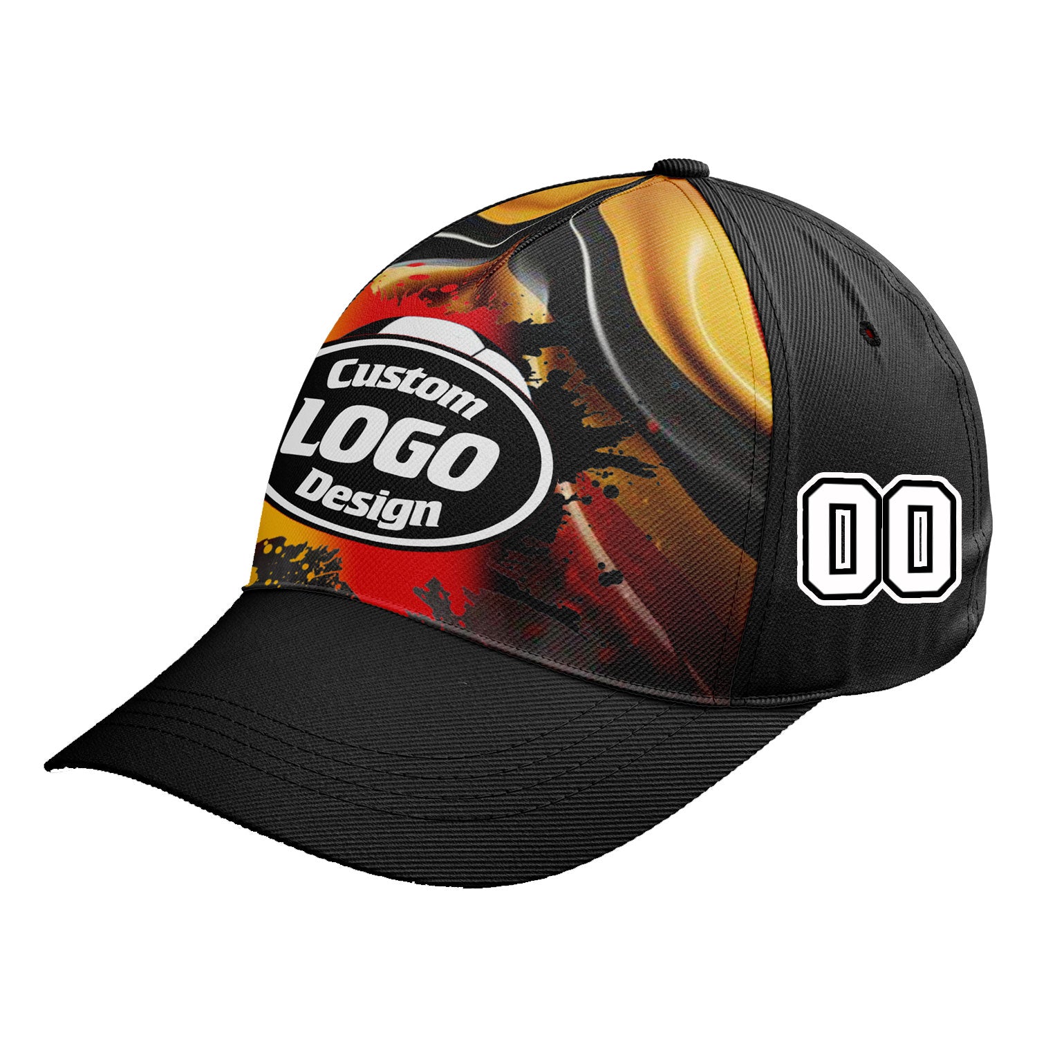Personalized 2026 Germany Soccer Fan Hat - Add Your Name & Design Custom 2026 Football Tournament Hat YW061-F028095-7