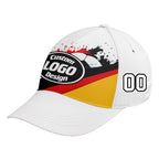 Personalized 2026 Germany Soccer Fan Hat - Add Your Name & Design Custom 2026 Football Tournament Hat YW061-F028095-1