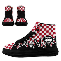 Custom Red Black Tampa Bay Firesoul Shoes Personalized Sneaker FN039-D020272-29