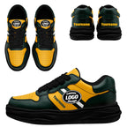 Custom Green Yellow Green Bay Shoes Personalized Sneaker FN032-D020389-13