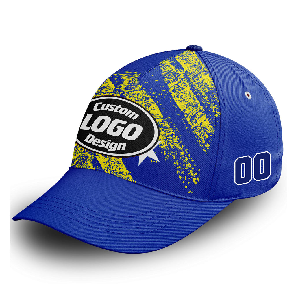 Personalized 2026 Curaçao Soccer Fan Hat - Add Your Name & Design Custom 2026 Football Tournament Hat YW061-F025151-4