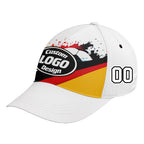 Personalized 2026 Germany Soccer Fan Hat - Add Your Name & Design Custom 2026 Football Tournament Hat YW061-F028095-1