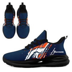 Custom Colorado Personalized Team Fan Gear Sneakers – Unisex Gameday Athletic Shoes Custom Team Name Sports Runners FN079-E020219-10