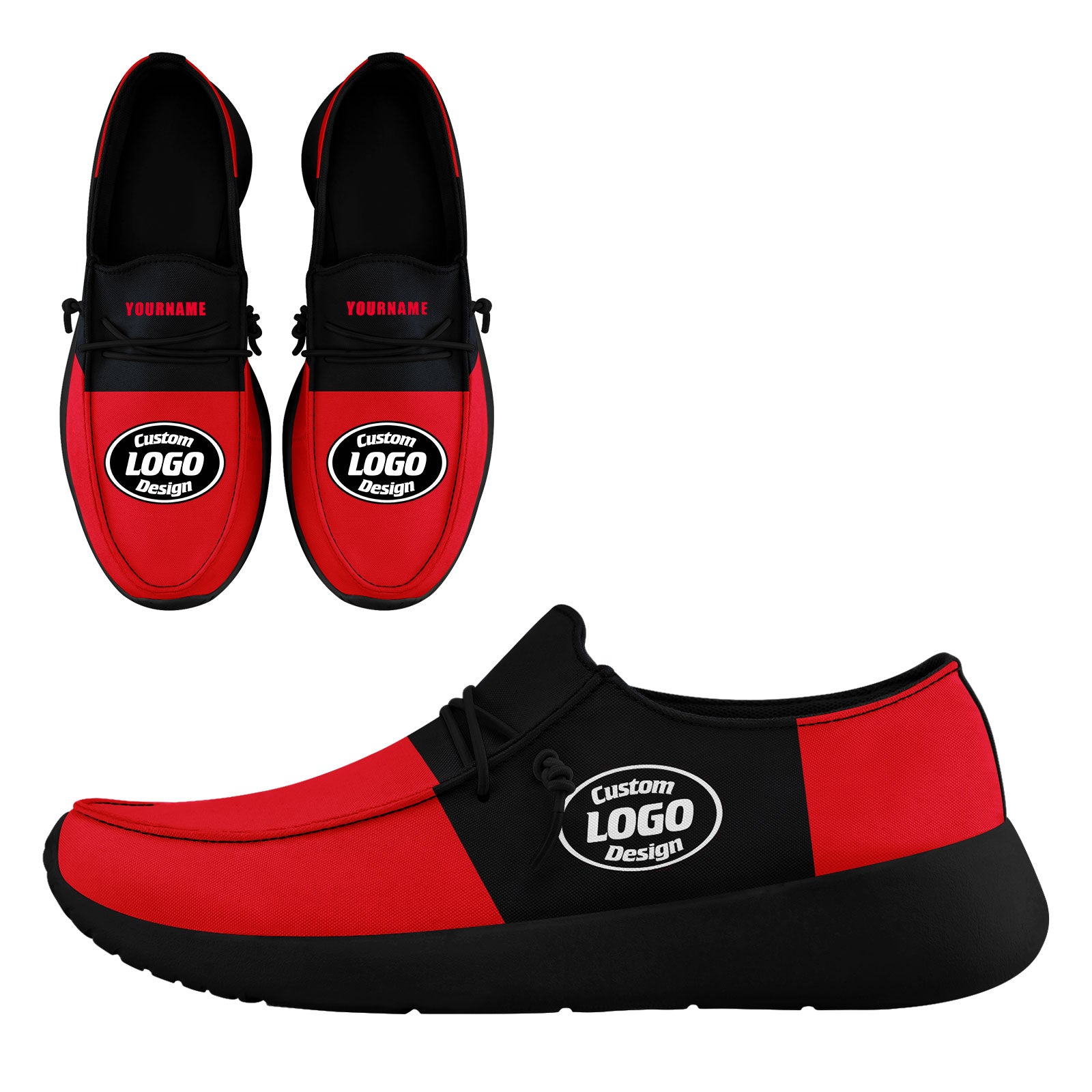 Custom Red Blue Houston Jacket and Sports Shoes Combo Offer Personalized Combo ZH-D020294-12