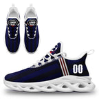 Custom France 2026 World Cup Sneakers DIY Country Flag Running Shoes Lightweight Sport Shoes Gift for Football Fans Personalized Team Name and Logo FN003-F025037-3