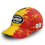 Personalized 2026 Belgium Soccer Fan Hat - Add Your Name & Design Custom 2026 Football Tournament Hat YW061-F025132-3