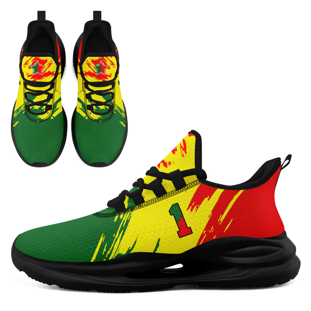 Custom 2026 World Cup Portugal Sneakers DIY Country Flag Running Shoes Lightweight Sport Shoes Gift for Football Fans Personalized Team Name and Logo FN079-F023086-9