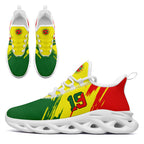 Custom 2026 World Cup Portugal Sneakers DIY Country Flag Running Shoes Lightweight Sport Shoes Gift for Football Fans Personalized Team Name and Logo FN003-F023081-7