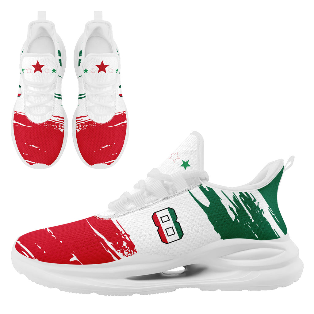 Custom 2026 World Cup Mexico Sneakers DIY Country Flag Running Shoes Lightweight Sport Shoes Gift for Football Fans Personalized Team Name and Logo FN079-F023084-3
