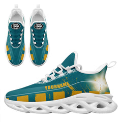 Custom Green Yellow Jacksonville Maxsoul Shoes Personalized Sneaker FN003-D020260-16 Custom Online