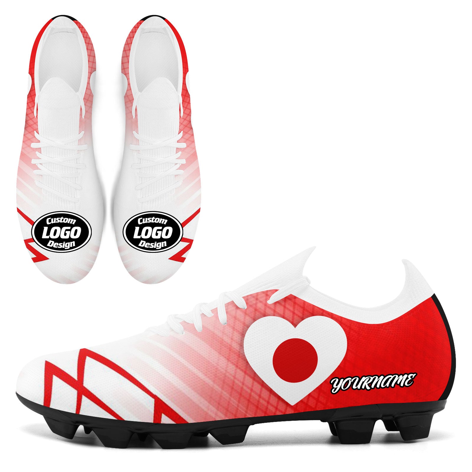 Custom Japan 2026 World Cup Sneakers DIY Country Flag Running Shoes Lightweight Sport Shoes Gift for Football Fans Personalized Team Name and Logo SC02-F025043-10