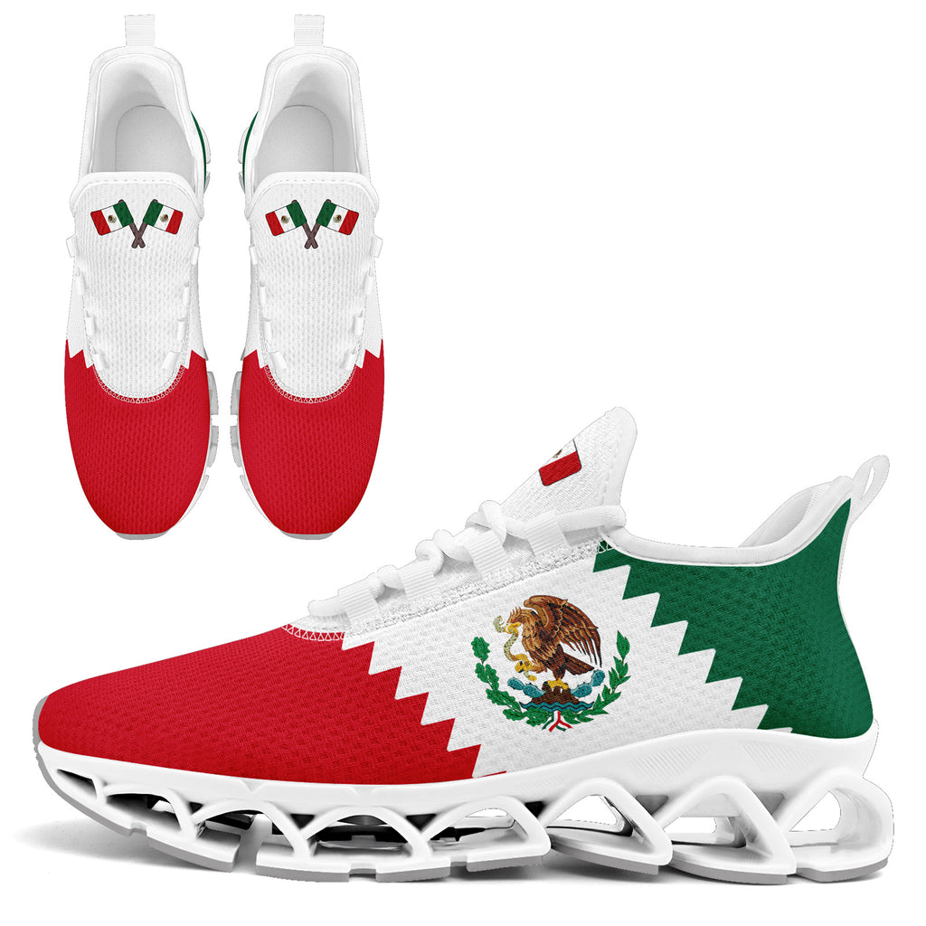 Custom 2026 World Cup Mexico Sneakers DIY Country Flag Running Shoes Lightweight Sport Shoes Gift for Football Fans Personalized Team Name and Logo FN003XD-F023050-3