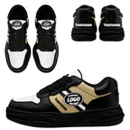 Custom Black Gold New Orleans Shoes Personalized Sneaker FN032-D020389-19