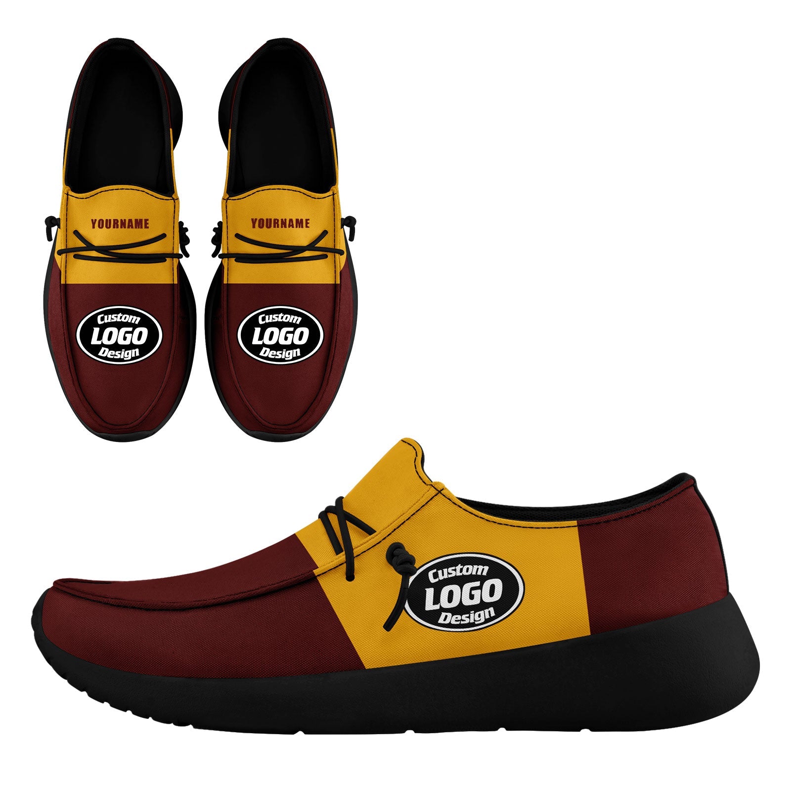 Custom Washington Red Yellow Shoes Personalized Sneaker FN018-D020278-31 Custom Online
