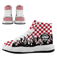 Custom Red Black Tampa Bay Firesoul Shoes Personalized Sneaker FN039-D020272-29