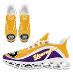 Custom Purple Yellow Maxsoul Shoes Personalized Sneaker FN003XD-D020391-7