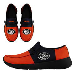 Custom Chicago Orange Blue Shoes Personalized Sneaker FN018-D020278-7 Custom Online