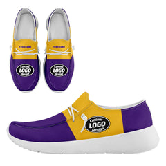 Custom Minnesota Purple Yellow Shoes Personalized Sneaker FN018-D020278-17