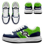 Custom Blue Green Seattle Shoes Personalized Sneaker FN032-D020389-27
