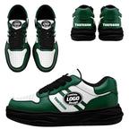 Custom Green White New York Shoes Personalized Sneaker FN032-D020389-28