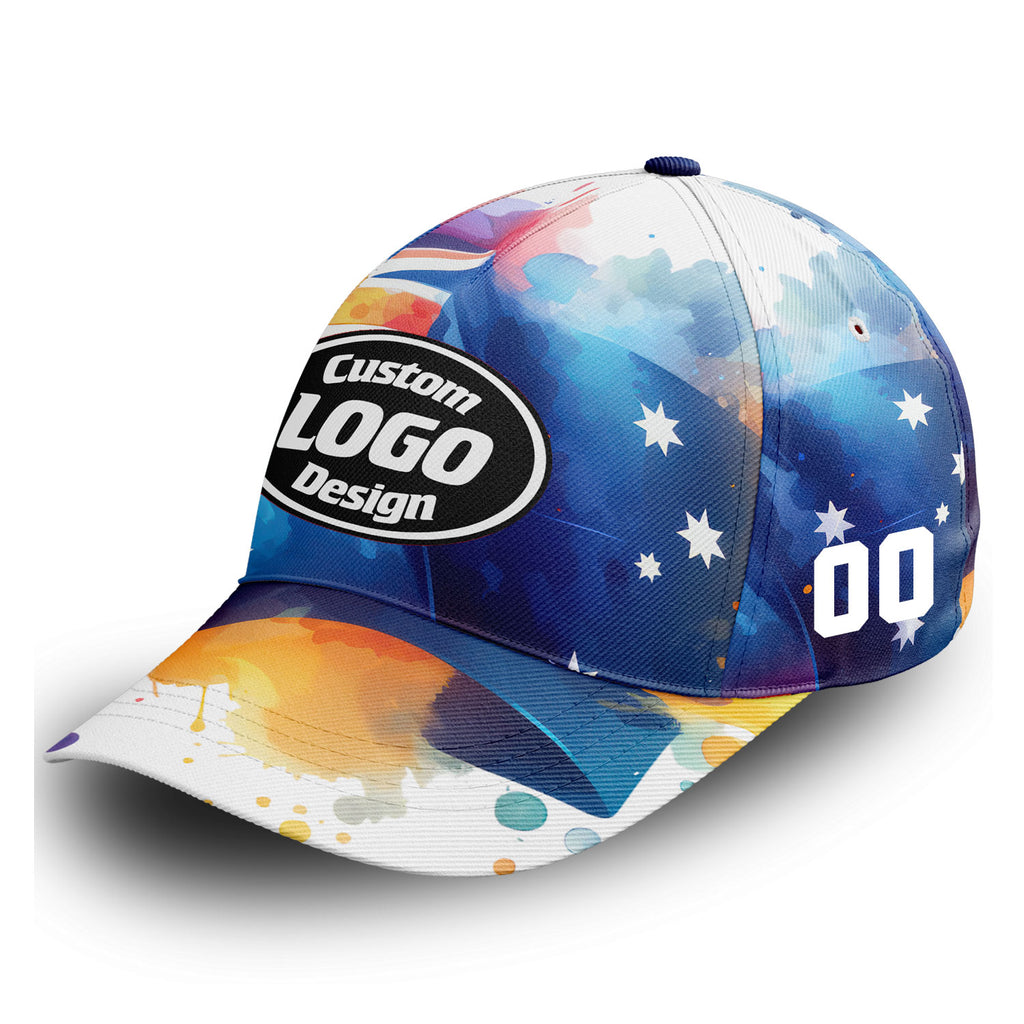 Personalized 2026 Australia Soccer Fan Hat - Add Your Name & Design Custom 2026 Football Tournament Hat YW061-F025138-6