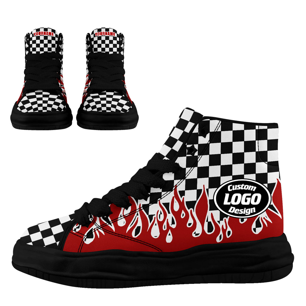 Custom Black Red Arizona Football Jersey and Firesoul Sports Shoes Combo Offer Personalized Combo ZH-D020273-1