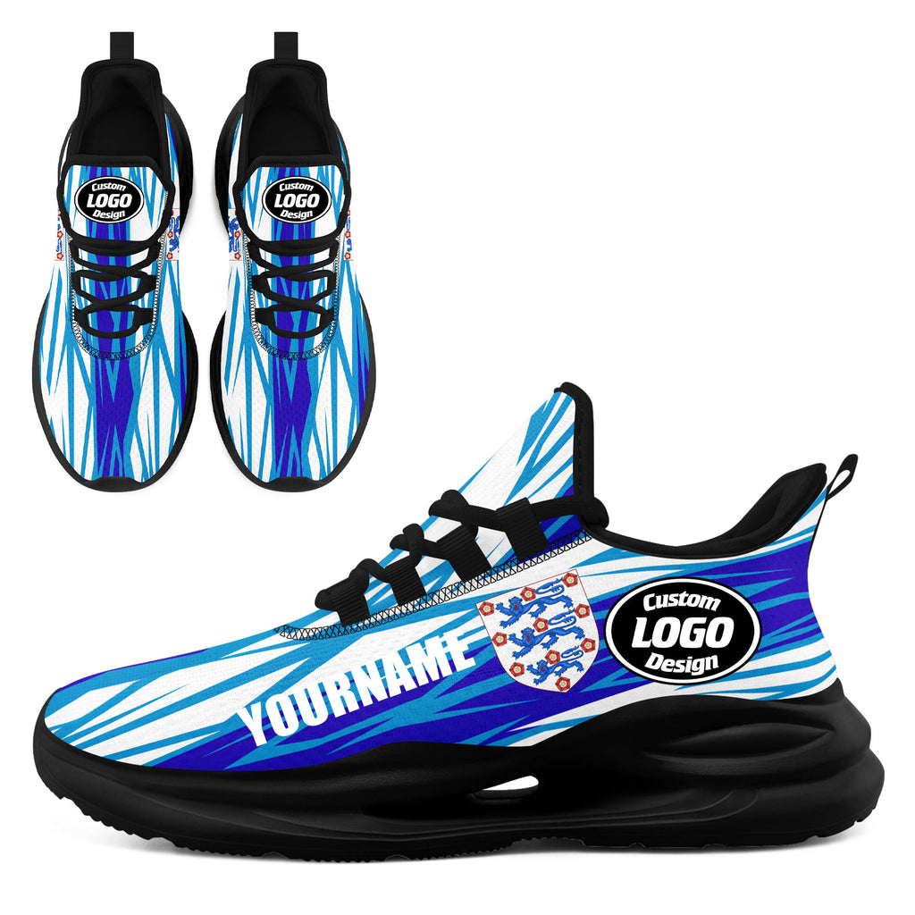 Custom England 2026 World Cup High Quality Soccer Stadium Version Jersey Sneakers Sports Shoes and Hat Combo Offer Personalized Team Name and Logo ZH-F025133-4