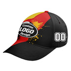 Personalized 2026 Germany Soccer Fan Hat - Add Your Name & Design Custom 2026 Football Tournament Hat YW061-F028095-6