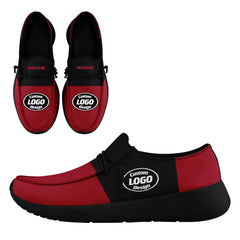 Custom Atlanta Red Black Shoes Personalized Sneaker FN018-D020278-3 Custom Online