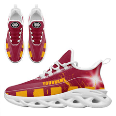 Custom Red Yellow Arizona Maxsoul Shoes Personalized Sneaker FN003-D020260-1