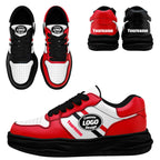 Custom Red Blue Houston Shoes Personalized Sneaker FN032-D020389-12