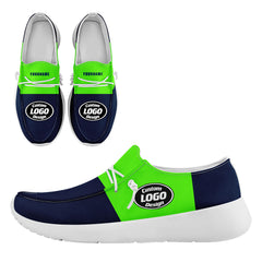 Custom Seattle Blue Green Shoes Personalized Sneaker FN018-D020278-27