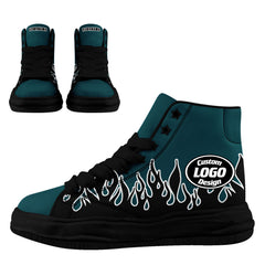 Custom Black Green Philadelphia Firesoul Shoes Personalized Sneaker FN039-D020272-23