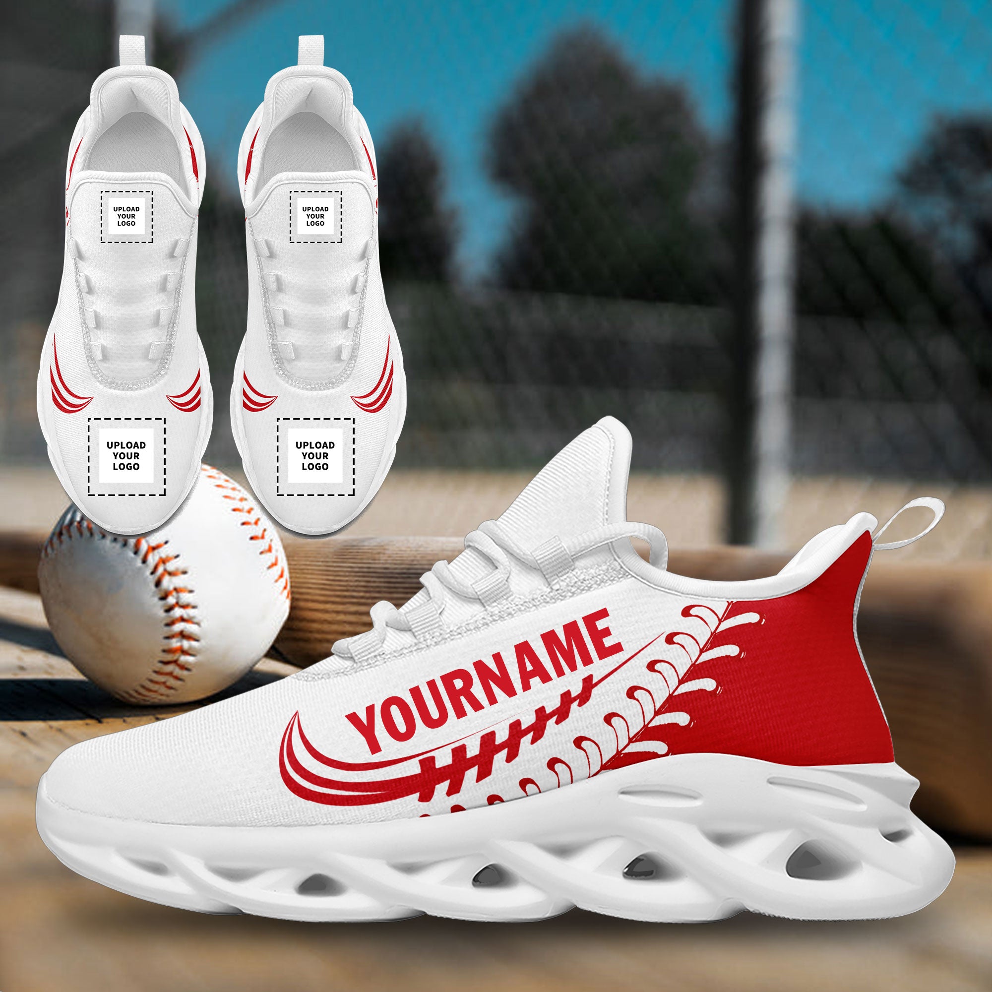 Custom White Jersey MaxSoul Shoes and Hat Combo Offer Personalized ZH-bd0b00e0-ce
