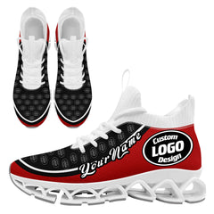 Custom Black Red Maxsoul Shoes Personalized Sneaker FN030XD-D020388-3