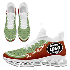 Custom Rust Red Green Maxsoul Shoes Personalized Sneaker FN030XD-D020388-23