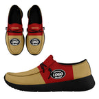 Custom Red Yellow San Francisco Jacket and Sports Shoes Combo Offer Personalized Combo ZH-D020294-25