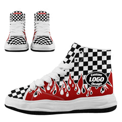 Custom Red Black White Arizona Firesoul Shoes Personalized Sneaker FN039-D020272-1