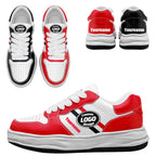 Custom Red Blue Houston Shoes Personalized Sneaker FN032-D020389-12