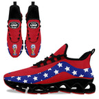 Custom United States 2026 World Cup Sneakers DIY Country Flag Running Shoes Lightweight Sport Shoes Gift for Football Fans Personalized Team Name and Logo FN003XD-F028038-1
