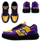 Custom Purple Yellow Minnesota Shoes Personalized Sneaker FN032-D020389-17
