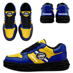Custom Blue Yellow Los Angeles Shoes Personalized Sneaker FN032-D020389-15