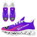 Custom Purple Pink Maxsoul Shoes Personalized Sneaker FN003XD-D020391-22